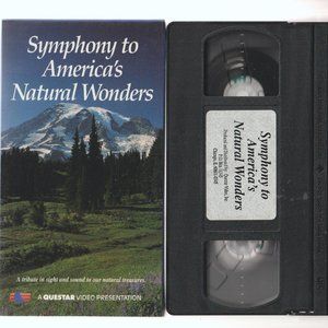 Symphony to America's Natural Wonders VHS (c) 1992
